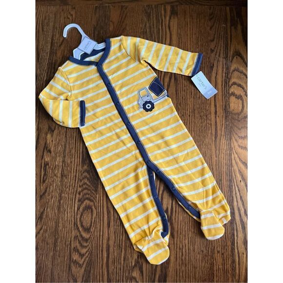 NEW Carter’s 3-6 Mos Sleep and Play 1-piece Sleeper - Picture 1 of 4